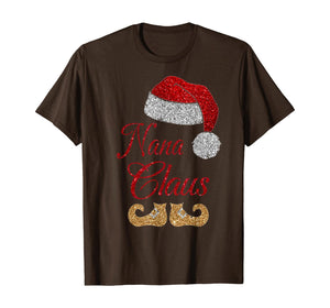 Nana Claus Matching Family Group Christmas T Shirt T-Shirt