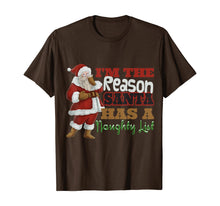 Load image into Gallery viewer, Funny shirts V-neck Tank top Hoodie sweatshirt usa uk au ca gifts for I&#39;m The Reason Santa Has A Naughty List Christmas T-Shirt 986868
