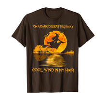 Load image into Gallery viewer, Witch Riding Brooms On A Dark Desert Highways Halloween T-Shirt 61531
