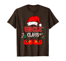 Load image into Gallery viewer, Funny shirts V-neck Tank top Hoodie sweatshirt usa uk au ca gifts for Funny Uncle Claus Santa Hat Christmas T-Shirt 445386
