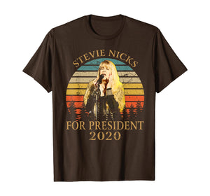 Vintage Stevie tshirt Nicks Love Musician For President 2020 T-Shirt
