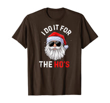 Load image into Gallery viewer, Funny shirts V-neck Tank top Hoodie sweatshirt usa uk au ca gifts for I Do It For The Ho&#39;s Funny Inappropriate Christmas Men Santa T-Shirt 351799
