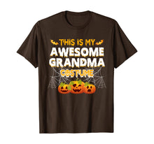 Load image into Gallery viewer, This Is My Awesome Grandma Costume Halloween Gift T-Shirt
