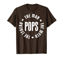 Load image into Gallery viewer, Funny shirts V-neck Tank top Hoodie sweatshirt usa uk au ca gifts for Pops The Man The Myth The Legend T-shirt 1738690
