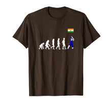 Load image into Gallery viewer, Funny shirts V-neck Tank top Hoodie sweatshirt usa uk au ca gifts for Evolution of man into cricket player with Indian team Jersey 2573048
