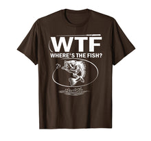 Load image into Gallery viewer, Funny shirts V-neck Tank top Hoodie sweatshirt usa uk au ca gifts for WTF Where&#39;s The Fish Funny Fishing T-Shirt 333979
