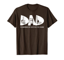 Load image into Gallery viewer, Funny shirts V-neck Tank top Hoodie sweatshirt usa uk au ca gifts for Dad The Ironworker Myth Legend Fathers Day Gift Tshirt 2232154
