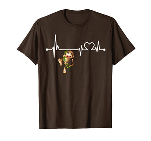 Funny shirts V-neck Tank top Hoodie sweatshirt usa uk au ca gifts for Monkey Heartbeat T-Shirt Funny Animal Cool Lover Gift 2025828