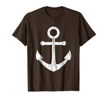 Load image into Gallery viewer, Vintage Boat Anchor T Shirt Nautical Sailing Mens, Boys Gift
