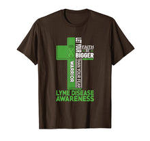 Load image into Gallery viewer, Funny shirts V-neck Tank top Hoodie sweatshirt usa uk au ca gifts for Lyme Disease Awareness Warrior Cross T Shirt 2427172
