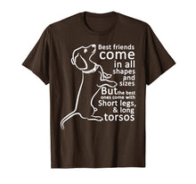 Load image into Gallery viewer, Funny shirts V-neck Tank top Hoodie sweatshirt usa uk au ca gifts for Dachshund Shirt - Dachshund Best Friend T shirt 2035032
