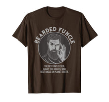 Load image into Gallery viewer, Funny shirts V-neck Tank top Hoodie sweatshirt usa uk au ca gifts for Bearded Funcle Best Coolest Uncle Ever T-Shirt 1880453
