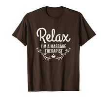 Load image into Gallery viewer, Funny shirts V-neck Tank top Hoodie sweatshirt usa uk au ca gifts for Relax I'm A Massage Therapist Funny Masseur Gift Tee Shirt 1715466
