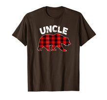 Load image into Gallery viewer, Funny shirts V-neck Tank top Hoodie sweatshirt usa uk au ca gifts for Red Plaid Uncle Bear Buffalo Matching Family Pajama T-Shirt 2119200
