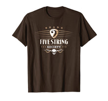 Load image into Gallery viewer, Funny shirts V-neck Tank top Hoodie sweatshirt usa uk au ca gifts for Mens Five String Society Tshirt for 5 String Bass Guitar Players 2322309
