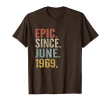 Load image into Gallery viewer, Funny shirts V-neck Tank top Hoodie sweatshirt usa uk au ca gifts for Epic Since June 1969 TShirt Vintage Retro 50th Birthday 1943262

