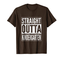 Load image into Gallery viewer, Straight Outta Kindergarten T-Shirt Funny Graduation Gift
