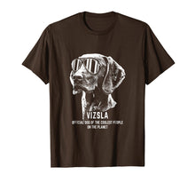 Load image into Gallery viewer, Funny shirts V-neck Tank top Hoodie sweatshirt usa uk au ca gifts for Vizsla Official Dog of the Coolest Pup Lovers T-Shirt 1453321
