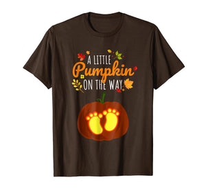Funny shirts V-neck Tank top Hoodie sweatshirt usa uk au ca gifts for Pregnant Halloween Shirts Funny Little Pumpkin Pregnancy Tee 2085451
