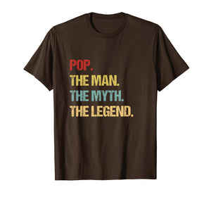 Mens Pop The Man The Myth The Legend TShirt