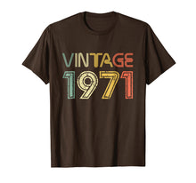 Load image into Gallery viewer, Vintage 1971 48 Years Old Gift Birthday T-Shirts
