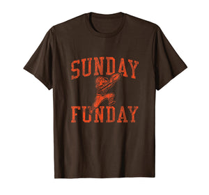 Funny shirts V-neck Tank top Hoodie sweatshirt usa uk au ca gifts for Vintage Sunday Funday T Shirt Cleveland Football Retro Tee 1081660