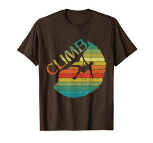 Load image into Gallery viewer, Funny shirts V-neck Tank top Hoodie sweatshirt usa uk au ca gifts for Retro Vintage Rock Climbing T Shirt Mountain Climber Shirt 1448093
