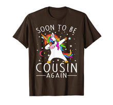 Load image into Gallery viewer, Funny shirts V-neck Tank top Hoodie sweatshirt usa uk au ca gifts for Soon To Be Cousin Again Unicorn Girl T-Shirt 523671
