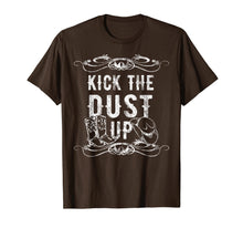 Load image into Gallery viewer, Kick The Dust Up Cowboy Cowgirl Western T-Shirt 234684
