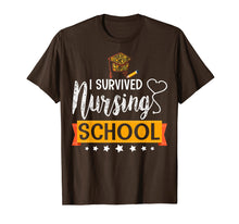 Load image into Gallery viewer, Funny shirts V-neck Tank top Hoodie sweatshirt usa uk au ca gifts for I Survived Nursing School Class of 2019 Graduate Gift Shirt 3042131
