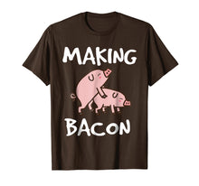 Load image into Gallery viewer, Pigs Making Bacon | Funny Pork Breakfast Shirt | Men Women
