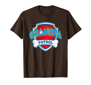 Mens Funny Grandpa Patrol T-Shirt - Dog Mom T-Shirt T-Shirt