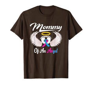 Funny shirts V-neck Tank top Hoodie sweatshirt usa uk au ca gifts for Gift Mommy of an Angel Miscarriage Awareness Infant Loss tee 1885880