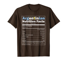 Load image into Gallery viewer, Funny shirts V-neck Tank top Hoodie sweatshirt usa uk au ca gifts for Argentina Shirt - Funny Argentinian Nutrition Facts Tshirt 1180296
