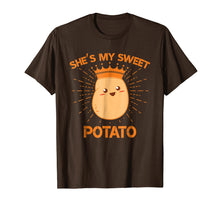 Load image into Gallery viewer, Funny shirts V-neck Tank top Hoodie sweatshirt usa uk au ca gifts for She&#39;s My Sweet Potato Couples Goals Thanksgiving Shirt Gifts 1658993
