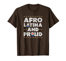 Load image into Gallery viewer, Funny shirts V-neck Tank top Hoodie sweatshirt usa uk au ca gifts for Afro Latina And Proud T-Shirt | Afro-Latin Pride Gift 1337497
