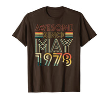 Load image into Gallery viewer, Funny shirts V-neck Tank top Hoodie sweatshirt usa uk au ca gifts for 41th Birthday gift Awesome Since April 1978 T-shirt 1949971
