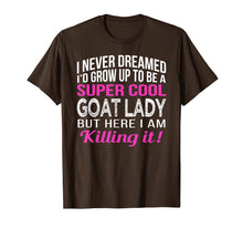 Load image into Gallery viewer, Funny shirts V-neck Tank top Hoodie sweatshirt usa uk au ca gifts for Super Cool Goat Lady Funny Goat Lover Gift T Shirt 1442567
