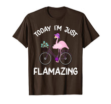 Load image into Gallery viewer, Funny shirts V-neck Tank top Hoodie sweatshirt usa uk au ca gifts for Today I Am Flamazing T-Shirt Amazing Flamingo Bicycle Lover 1515573
