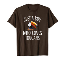 Load image into Gallery viewer, Funny shirts V-neck Tank top Hoodie sweatshirt usa uk au ca gifts for Just A Boy who loves TOUCANS T-Shirt Funny TOUCAN Tee 496507
