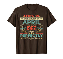 Load image into Gallery viewer, Funny shirts V-neck Tank top Hoodie sweatshirt usa uk au ca gifts for Legends Born In APRIL 1962 Aged 57 Years Old T-Shirt Gifts 3121172
