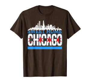 Funny shirts V-neck Tank top Hoodie sweatshirt usa uk au ca gifts for Sweet Home Chicago Souvenir T-shirt 2283258