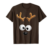 Load image into Gallery viewer, Funny shirts V-neck Tank top Hoodie sweatshirt usa uk au ca gifts for Matching Family Christmas Reindeer Face Shirt for Kids 957407
