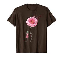Load image into Gallery viewer, Never give up t-shirt Breast Cancer daisy flower woman T-Shirt 165553
