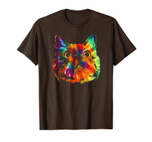 Load image into Gallery viewer, Funny shirts V-neck Tank top Hoodie sweatshirt usa uk au ca gifts for Tie Dye Cat Shirt | Colorful Tye Dye Kitten T-Shirt 2266011
