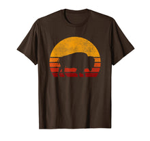 Load image into Gallery viewer, Retro Buffalo Bison 70s 80s Style Sunset Vintage Shirt
