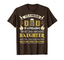 Load image into Gallery viewer, Mens Gift For Dad From Daughter- Funny Father&#39;s Day Gift T-Shirt 93500
