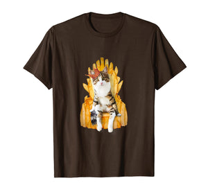 Funny shirts V-neck Tank top Hoodie sweatshirt usa uk au ca gifts for Cat on a Throne Shirt Funny Cat Lover T Shirt Gifts 3056951
