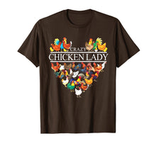 Load image into Gallery viewer, Funny shirts V-neck Tank top Hoodie sweatshirt usa uk au ca gifts for Crazy Chicken Lady T-shirt, Chicken Shirt 1599736
