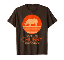 Load image into Gallery viewer, Funny shirts V-neck Tank top Hoodie sweatshirt usa uk au ca gifts for Vintage Retro Save The Chubby Unicorns T Shirt 1429842
